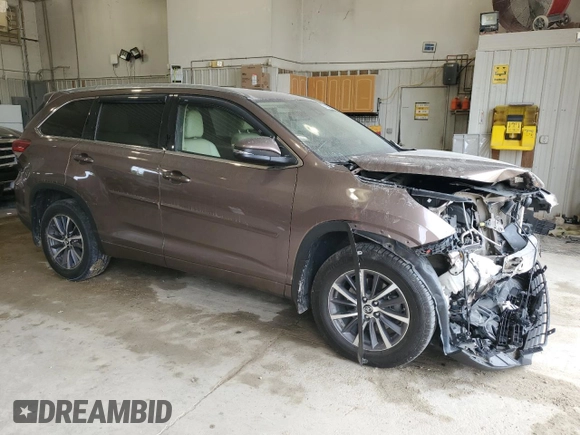2018 Toyota Highlander SE с VIN 5TDJZRFHXJS872020, выставлен на аукционе Copart как лот 57116995 с пробегом 100 505 миль миль и Списание • Salvage title. История ставок и продаж доступна на DreamBid. Изображение 4.