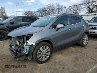 2020 Buick Encore Preferred with VIN KL4CJASB1LB005113, listed as a Copart auction lot 51048615 with 50,292 mi miles and Salvage Title. Bid and sale history available at carsss.com. Image 1.