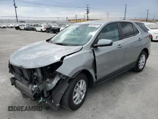 2023 Chevrolet Equinox LT with VIN 3GNAXJEG1PS187528, listed as a Copart auction lot 59218015 with 32,246 mi miles and Salvage title. Bid and sale history available at DreamBid. Image 1.