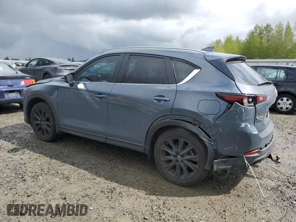 2023 Mazda CX-5 2.5 S Preferred Package with VIN JM3KFBCM3P0128607, listed as a Copart auction lot 54008445 with 26,852 mi miles and Salvage Title. Bid and sale history available at carsss.com. Image 2.