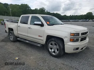 2015 Chevrolet Silverado 1500 LTZ with VIN 3GCPCSEC8FG305691, listed as a Copart auction lot 54833515 with 214,870 mi miles and Clean Title. Bid and sale history available at DreamBid. Image 4.
