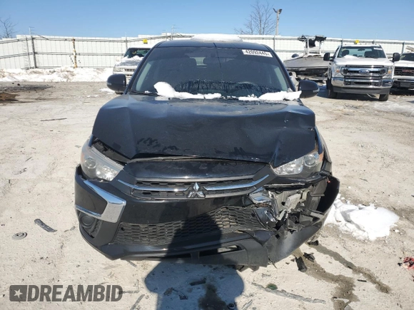 2018 Mitsubishi Outlander Sport ES 2.0 with VIN JA4AR3AU5JU018477, listed as a Copart auction lot 42092445 with 161,442 mi miles and Salvage Title. Bid and sale history available at carsss.com. Image 5.