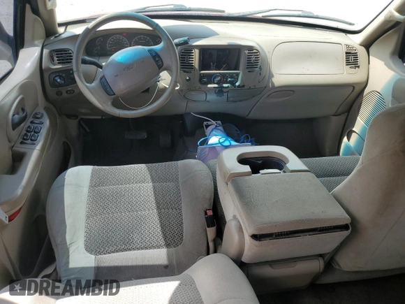 2001 Ford F-150 XLT with VIN 1FTRW076X1KC42302, listed as a Copart auction lot 59868295 with 234,772 mi miles and Salvage title. Bid and sale history available at DreamBid. Image 8.
