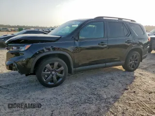 2025 Honda Pilot Sport z VIN 5FNYG1H38SB030483, wystawiony jako Copart lot #61546645 z przebiegiem 11 118 mil mil oraz Szkoda całkowita • Salvage title. Historia ofert i sprzedaży dostępna na DreamBid. Obrazek 1.