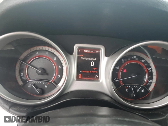 2014 Dodge Journey R/T with VIN 3C4PDDEG2ET309284, listed as a Copart auction lot 59350205 with 132,903 mi miles and Salvage title. Bid and sale history available at DreamBid. Image 9.