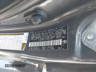 2017 Toyota Prius Two with VIN JTDKARFU1H3534154, listed as a IAAI auction lot 42531808 with 123,954 mi miles and . Bid and sale history available at DreamBid. Image 9.