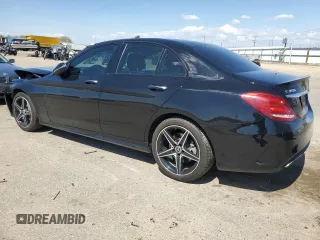 2018 Mercedes-Benz C 300 z VIN WDDWF4KB7JR411882, wystawiony jako Copart lot #54188285 z przebiegiem 52 649 mil mil oraz Szkoda całkowita • Salvage title. Historia ofert i sprzedaży dostępna na DreamBid. Obrazek 2.
