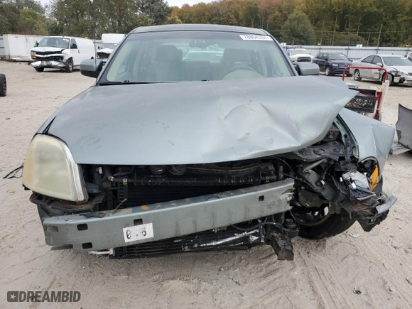 2005 Mercury Montego Premier with VIN 1MEFM42145G606121, listed as a Copart auction lot 78864334 with 0 mi miles and Salvage Title. Bid and sale history available at carsss.com. Image 5.