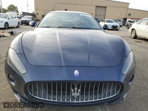 2012 Maserati GranTurismo S with VIN ZAM45KLA2C0062244, listed as a Copart auction lot 82872704 with Not provided miles and Clean title. Bid and sale history available at DreamBid. Image 5.