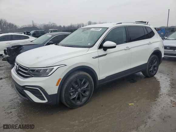 2024 Volkswagen Tiguan SE with VIN 3VV3B7AX7RM068285, listed as a Copart auction lot 47206905 with 0 mi miles and Salvage Title. Bid and sale history available at carsss.com. Image 1.