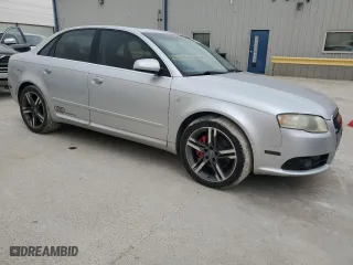 2008 Audi A4 2.0T with VIN WAUDF78E78A116887, listed as a Copart auction lot 46755275 with 197,402 mi miles and Clean Title. Bid and sale history available at carsss.com. Image 4.