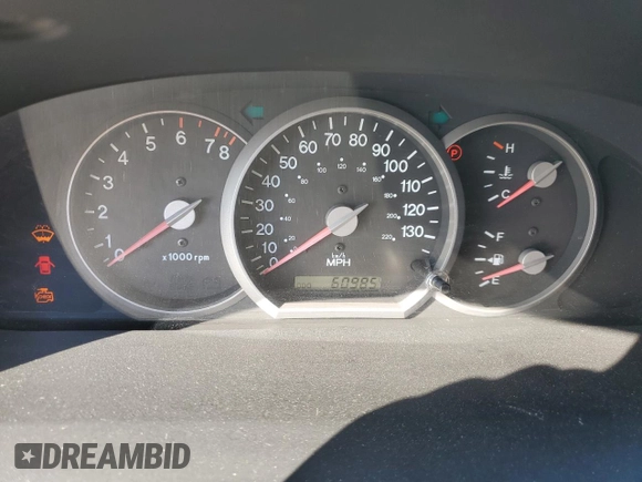 2005 Kia Sedona LX with VIN KNDUP132056685525, listed as a Copart auction lot 77790354 with 60,985 mi miles and Salvage Title. Bid and sale history available at carsss.com. Image 9.
