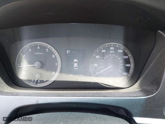 2017 Hyundai Sonata SE with VIN 5NPE24AF0HH539453, listed as a IAAI auction lot 41963200 with 111,154 mi miles. Bid and sale history available at carsss.com. Image 7.