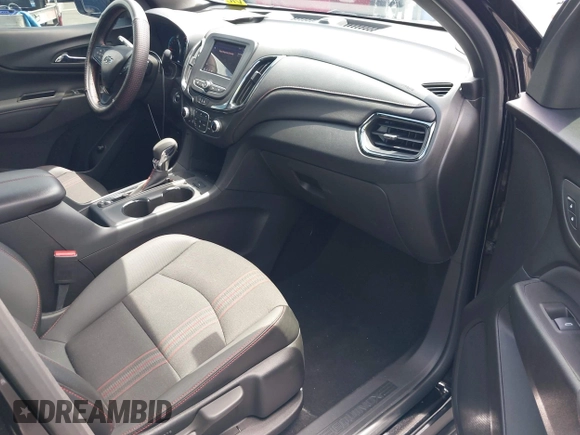 2024 Chevrolet Equinox RS with VIN 3GNAXMEGXRL108663, listed as a IAAI auction lot 42508860 with 15,675 mi miles and . Bid and sale history available at DreamBid. Image 5.