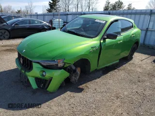 2023 Maserati Levante with VIN ZN661YUM7PX413701, listed as a Copart auction lot 54780515 with 14,208 mi miles and Salvage title. Bid and sale history available at DreamBid. Image 1.
