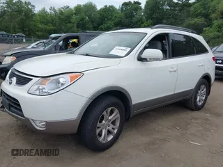 2011 Hyundai Veracruz GLS with VIN KM8NUDCC5BU154945, listed as a IAAI auction lot 42608801 with 132,296 mi miles and . Bid and sale history available at DreamBid. Image 2.