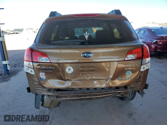 2013 Subaru Outback with VIN 4S4BRDAC3D2249770, listed as a Copart auction lot 41530485 with 121,117 mi miles and Salvage title. Bid and sale history available at DreamBid. Image 6.