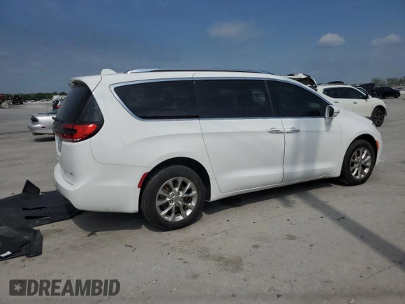 2021 Chrysler Pacifica Touring L with VIN 2C4RC3BG6MR511380, listed as a Copart auction lot 54237075 with 92,172 mi miles and Salvage title. Bid and sale history available at DreamBid. Image 3.