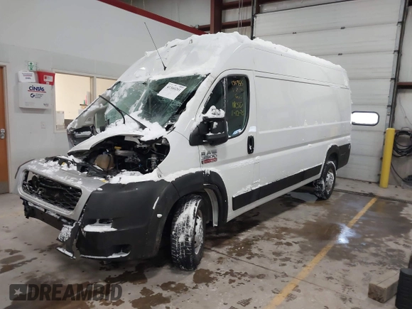2021 Ram ProMaster Cargo with VIN 3C6MRVJG6ME577233, listed as a IAAI auction lot 41360201 with Not Provided miles. Bid and sale history available at carsss.com. Image 17.