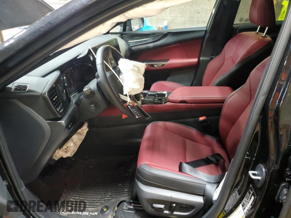 2025 Lexus NX with VIN 2T2GGCEZ1SC060683, listed as a Copart auction lot 52689465 with 2,141 mi miles and Salvage Title. Bid and sale history available at carsss.com. Image 7.