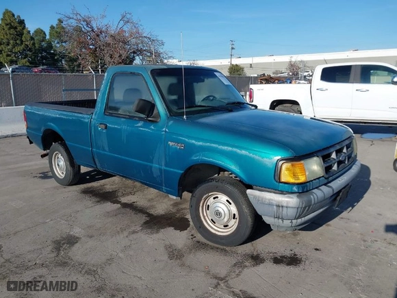 1994 Ford Ranger Splash with VIN 1FTCR10A3RUB30555, listed as a IAAI auction lot 41458596 with 73,851 mi miles. Bid and sale history available at carsss.com. Image 1.