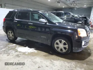 2017 GMC Terrain SLT with VIN 2GKFLUEK4H6310694, listed as a Copart auction lot 46042645 with 106,840 mi miles and Salvage Title. Bid and sale history available at DreamBid. Image 4.