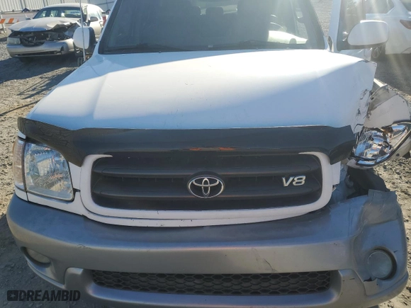 2001 Toyota Sequoia SR5 with VIN 5TDZT34A91S042989, listed as a Copart auction lot 89133665 with 285,365 mi miles and Salvage Title. Bid and sale history available at carsss.com. Image 12.