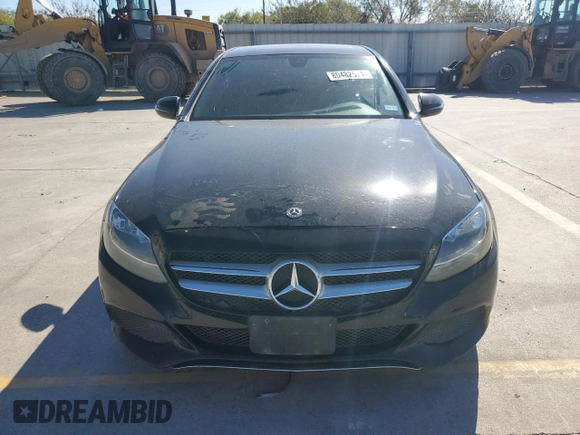 2018 Mercedes-Benz C 300 with VIN 55SWF4JB8JU234808, listed as a Copart auction lot 80482574 with 220,883 mi miles and Clean Title. Bid and sale history available at carsss.com. Image 5.