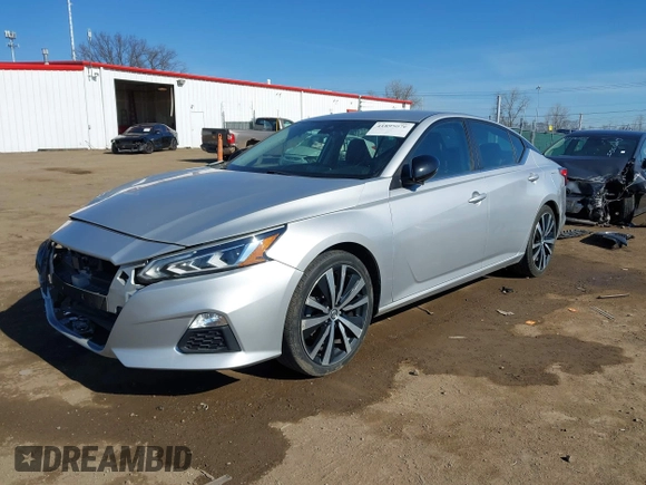 2020 Nissan Altima 2.5 SR with VIN 1N4BL4CV9LC234550, listed as a IAAI auction lot 41895070 with 58,707 mi miles. Bid and sale history available at carsss.com. Image 18.
