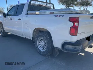 2021 Chevrolet Silverado 1500 Work Truck with VIN 1GCRYAEF8MZ346611, listed as a Copart auction lot 42602635 with 103,148 mi miles and Clean Title. Bid and sale history available at DreamBid. Image 3.