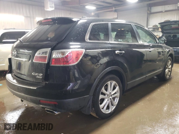 2012 Mazda CX-9 Grand Touring with VIN JM3TB3DA5C0338257, listed as a Copart auction lot 47370335 with Not Provided miles and Salvage Title. Bid and sale history available at carsss.com. Image 3.
