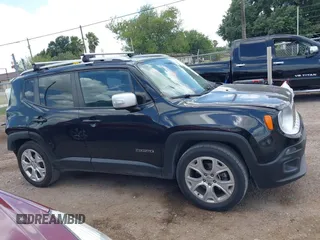 2016 Jeep Renegade Limited with VIN ZACCJADTXGPE09552, listed as a IAAI auction lot 42445660 with 125,004 mi miles and . Bid and sale history available at DreamBid. Image 14.