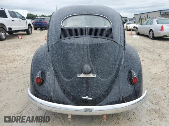1956 Volkswagen Beetle with VIN 1226101, listed as a Copart auction lot 74739324 with 34,472 mi miles and Salvage Title. Bid and sale history available at DreamBid. Image 6.