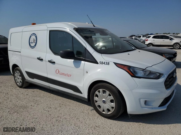 2023 Ford Transit Connect Van XLT with VIN NM0LS7T24P1561509, listed as a Copart auction lot 76519944 with 7,587 mi miles and Salvage Title. Bid and sale history available at carsss.com. Image 4.