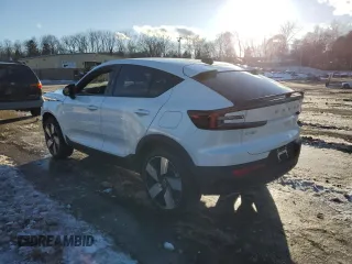 2024 Volvo C40 Recharge Pure Electric Plus with VIN YV4ER3GL7R2096205, listed as a Copart auction lot 45416275 with 0 mi miles and Salvage Title. Bid and sale history available at carsss.com. Image 2.