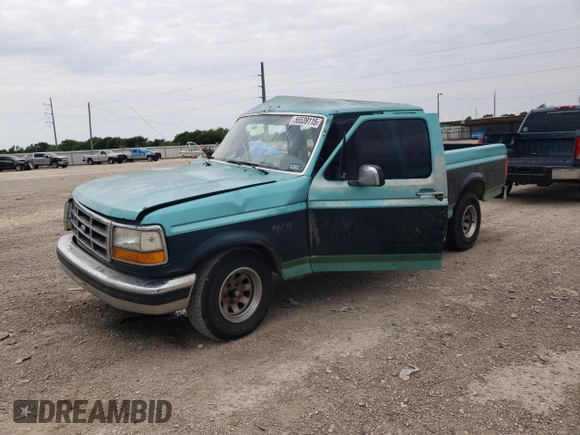 1994 Ford F-150 с VIN 1FTEX15N0RKA76038, выставлен на аукционе Copart как лот 56539115 с пробегом Не указан миль и Списание • Salvage title. История ставок и продаж доступна на DreamBid. Изображение 1.