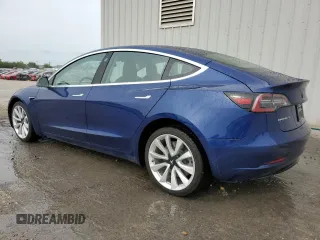 2020 Tesla Model 3 Standard Range Plus with VIN 5YJ3E1EA4LF645858, listed as a Copart auction lot 55291565 with 23,080 mi miles and Clean Title. Bid and sale history available at DreamBid. Image 2.