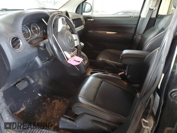 2017 Jeep Compass High Altitude with VIN 1C4NJDEB9HD191877, listed as a Copart auction lot 52123745 with 111,067 mi miles and Salvage Title. Bid and sale history available at DreamBid. Image 7.