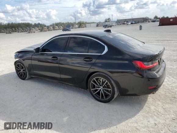 2021 BMW 3 Series 330i xDrive with VIN WBA5R7C08MFJ94101, listed as a Copart auction lot 86703334 with 51,533 mi miles and Salvage Title. Bid and sale history available at carsss.com. Image 2.