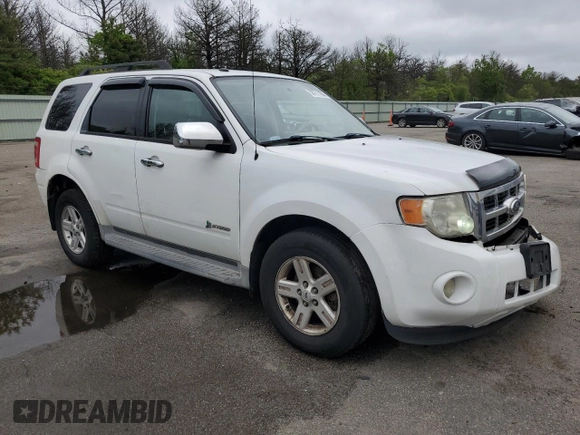 2011 Ford Escape Hybrid with VIN 1FMCU4K30BKB66313, listed as a Copart auction lot 58771165 with 297,214 mi miles and Salvage title. Bid and sale history available at DreamBid. Image 4.