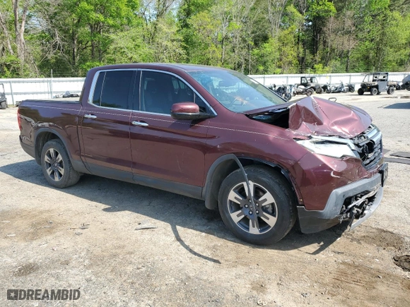 2017 Honda Ridgeline RTL-E with VIN 5FPYK3F74HB030612, listed as a Copart auction lot 50840125 with 218,068 mi miles and Salvage Title. Bid and sale history available at carsss.com. Image 4.