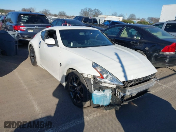 2017 Nissan 370Z with VIN JN1AZ4EHXHM954875, listed as a IAAI auction lot 41641554 with 101,093 mi miles. Bid and sale history available at carsss.com. Image 1.