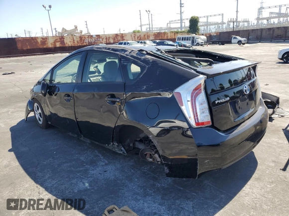 2015 Toyota Prius Four with VIN JTDKN3DU9F0435875, listed as a Copart auction lot 63533905 with Not provided miles and Salvage title. Bid and sale history available at DreamBid. Image 2.