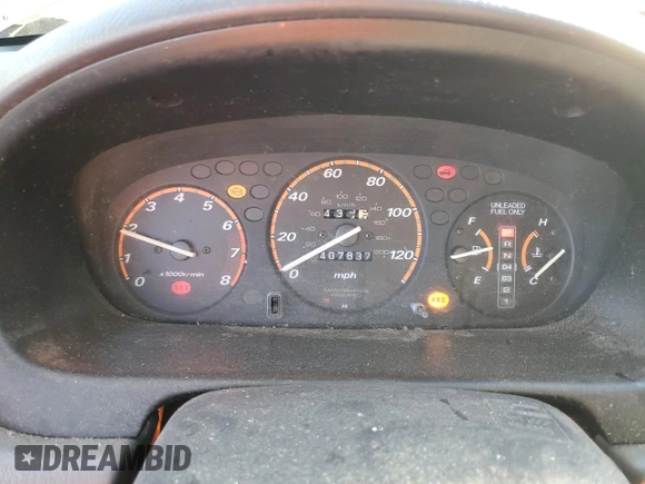 1997 Honda CR-V with VIN JHLRD1852VC031860, listed as a Copart auction lot 88397465 with 407,837 mi miles and Salvage Title. Bid and sale history available at carsss.com. Image 9.