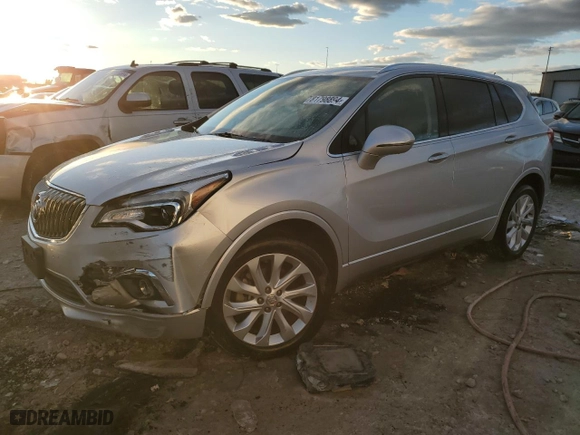 2018 Buick Envision Premium with VIN LRBFX3SX8JD010012, listed as a Copart auction lot 81798894 with 62,620 mi miles and Salvage Title. Bid and sale history available at carsss.com. Image 1.