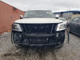 2023 Nissan Armada Platinum with VIN JN8AY2DA5P9402621, listed as a Copart auction lot 42639245 with 15,878 mi miles and Salvage Title. Bid and sale history available at carsss.com. Image 5.