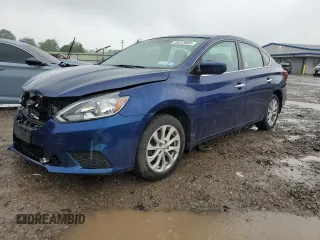 2018 Nissan Sentra SV with VIN 3N1AB7AP4JY344668, listed as a Copart auction lot 59313985 with 104,254 mi miles and Salvage title. Bid and sale history available at DreamBid. Image 1.