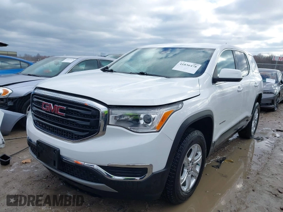 2019 GMC Acadia SLE with VIN 1GKKNKLA9KZ233226, listed as a IAAI auction lot 41836478 with 53,794 mi miles. Bid and sale history available at carsss.com. Image 18.