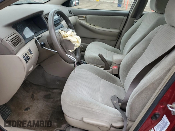2007 Toyota Corolla CE with VIN 1NXBR32E97Z792298, listed as a Copart auction lot 61475625 with 161,329 mi miles and Salvage title. Bid and sale history available at DreamBid. Image 7.