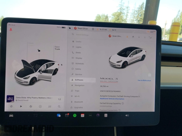 2020 Tesla Model 3 Performance z VIN 5YJ3E1EC2LF624900, wystawiony jako IAAI lot #42127589 z przebiegiem 36 758 mil mil oraz . Historia ofert i sprzedaży dostępna na DreamBid. Obrazek 7.